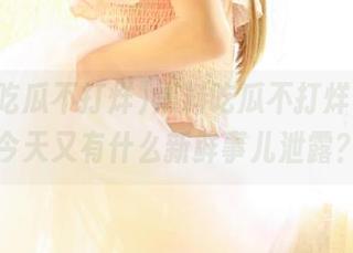 黑料吃瓜不打烊官网,今天又有什么新鲜事儿泄露?